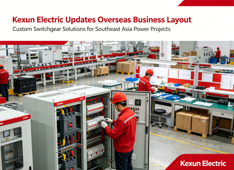 Kexun Electric otimiza soluções de painéis de distribuição no exterior para a demanda de projetos de energia no sudeste da Ásia em 2026