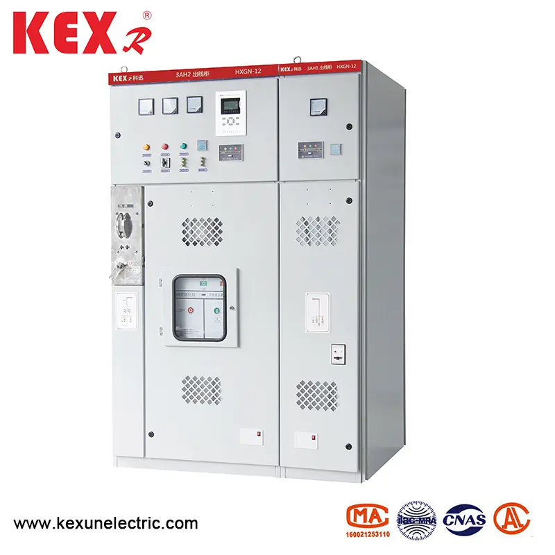 Tipo de caixa Equipamento de chave fechada de metal AC